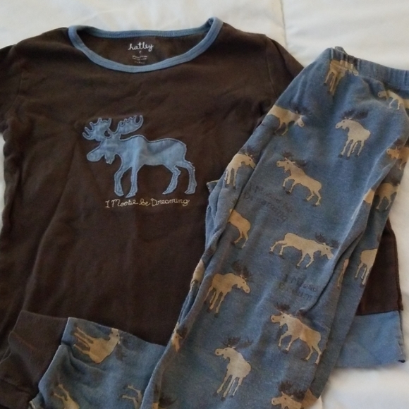 Hatley I moose be dreaming pj set - Picture 6 of 6